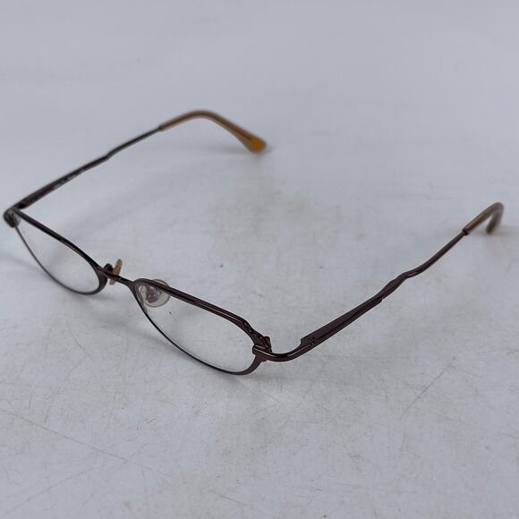 Bebe Tease Fudgy Eyeglasses Frame Unisex Brown Metal Oval Full‎ Rim 49-17-135 - Picture 4 of 14